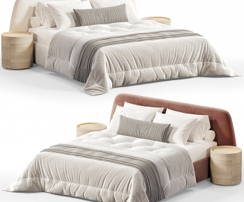 Modern Double Bed-ID:783277033