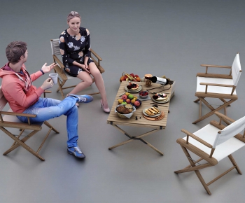 Modern Outdoor Tables And Chairs-ID:739957092