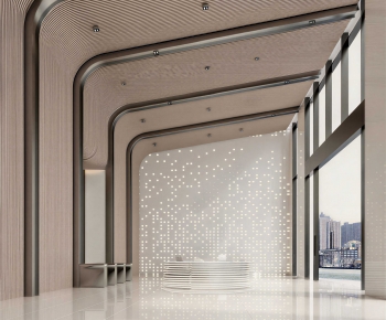 Modern Office Reception Desk-ID:347769366