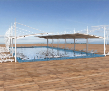 Modern Swimming Pool-ID:720266107