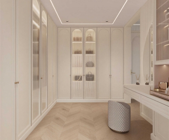 French Style Clothes Storage Area-ID:429750923