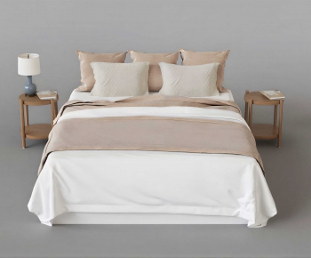 Modern Double Bed-ID:678987989