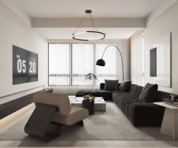 Modern A Living Room-ID:153343924