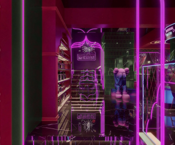 Modern Exhibition Hall-ID:447526934