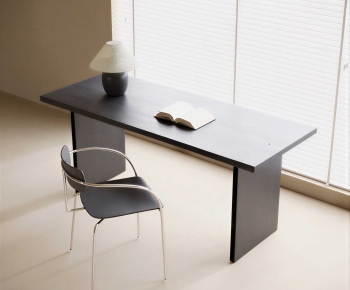 Modern Computer Desk And Chair-ID:406245956