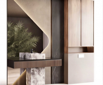 Modern Bathroom Cabinet-ID:387691028
