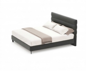 Modern Double Bed-ID:999214899