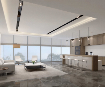 Modern Office Tea Room-ID:196295984