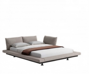 Modern Double Bed-ID:291554932