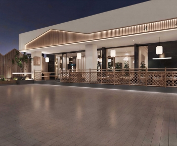 New Chinese Style Appearance Of Commercial Building-ID:712682011
