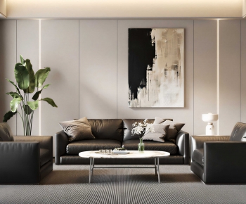 Modern A Living Room-ID:194704067