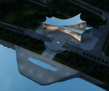 Modern Architectural Bird's-eye View Planning-ID:976240663