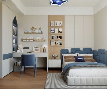 Modern Boy's Room And Son's Room-ID:532301901