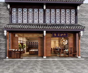 Chinese Style Facade Element-ID:925004011