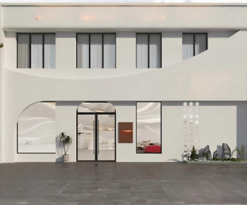 Modern Facade Element-ID:220649232