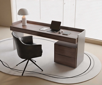 Modern Computer Desk And Chair-ID:637768982