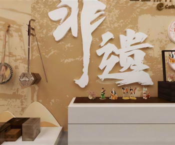New Chinese Style Exhibition Hall-ID:516134983