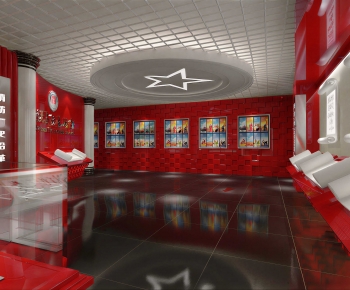 Modern Exhibition Hall-ID:409770052