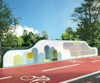 Modern Park Landscape-ID:119889972