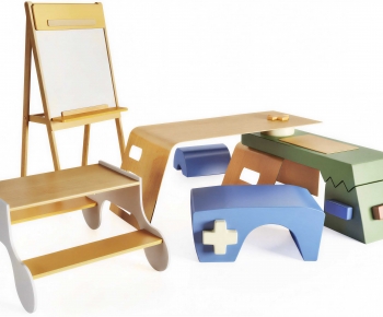 Modern Computer Desk And Chair-ID:185739999