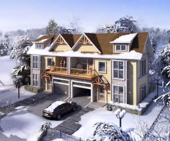 Modern Double Townhouse-ID:431683065