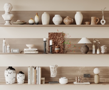Wabi-sabi Style Decorative Set-ID:729856012