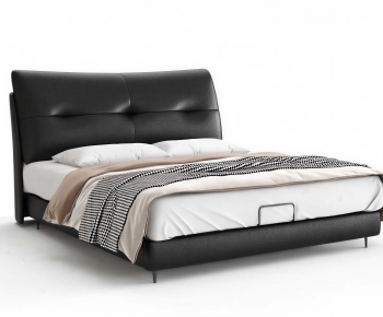 Modern Double Bed-ID:139153007