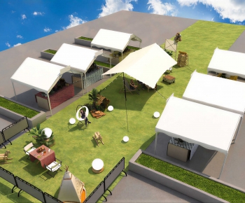 Modern Park Landscape-ID:832602027