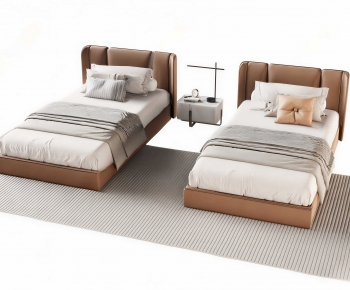 Modern Single Bed-ID:785191171
