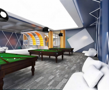 Modern Billiard Room-ID:790956976