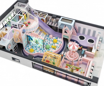 Modern Children's Amusement Park-ID:134963049