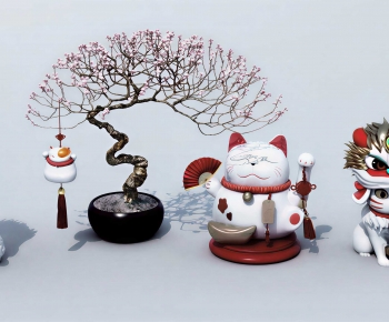 New Chinese Style Decorative Set-ID:231445075