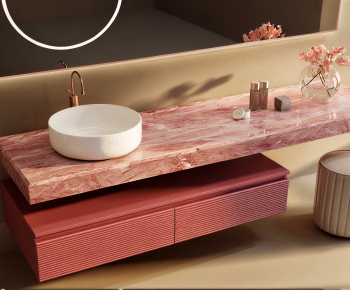 Modern Bathroom Cabinet-ID:615237957