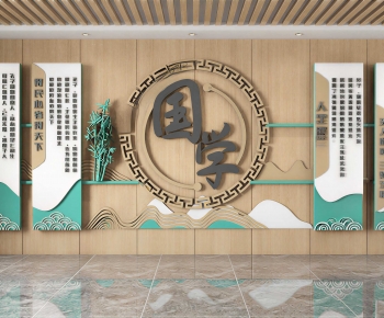 New Chinese Style Culture Wall-ID:326445107