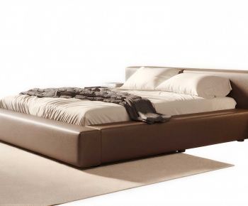 Modern Double Bed-ID:736109977