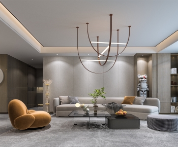 Modern A Living Room-ID:570121056