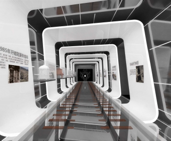 Modern Exhibition Hall-ID:765436895