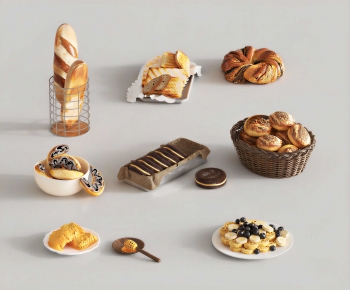 Modern Bread Cake-ID:838660968