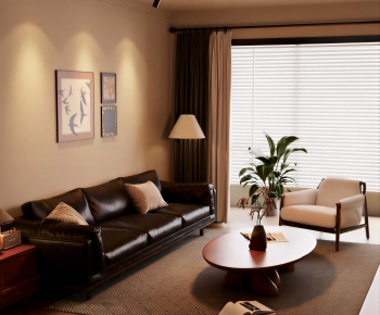 Modern A Living Room-ID:711750038