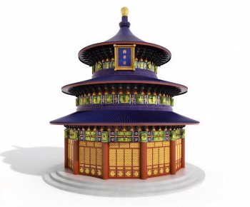 Chinese Style Ancient Architectural Buildings-ID:244158035