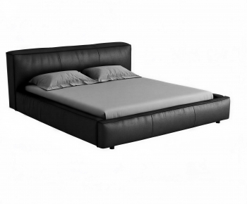 Modern Double Bed-ID:852775101
