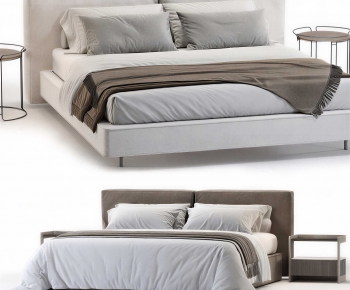 Modern Double Bed-ID:453978064