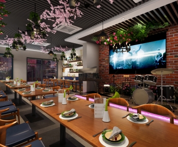 Industrial Style Restaurant-ID:225984109