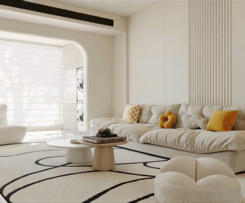Modern A Living Room-ID:724356895