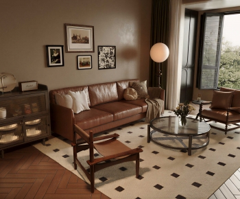 Modern A Living Room-ID:501414069