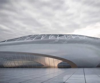 Modern Architecture Of Artistic Style-ID:319973951