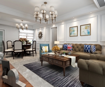 American Style A Living Room-ID:315598012