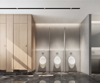 Modern Public Toilet-ID:660867936