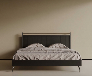 Modern Double Bed-ID:166985993