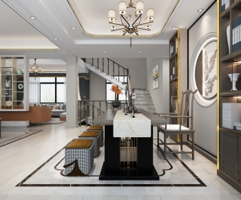 New Chinese Style Tea House-ID:824191091